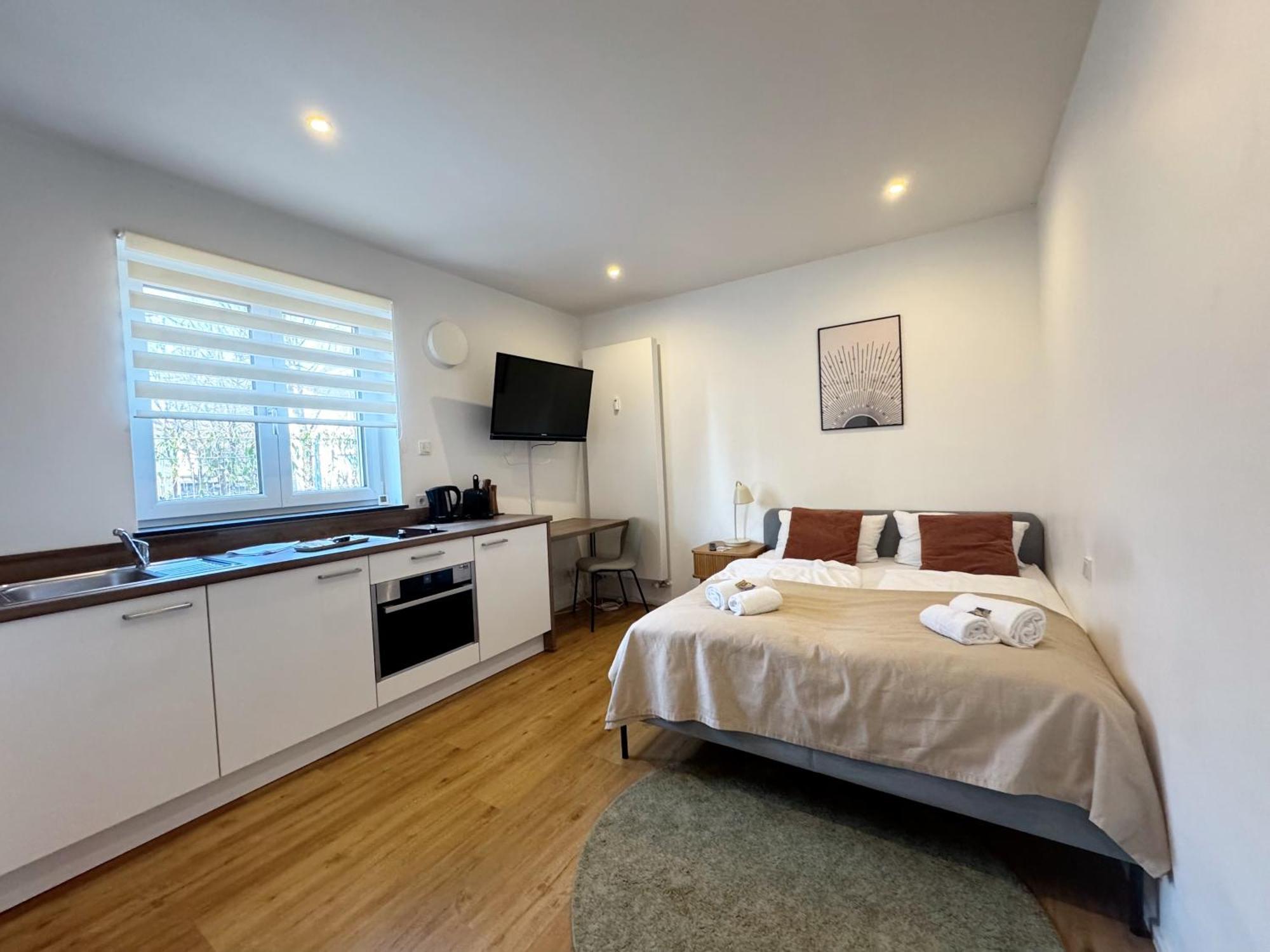 Ma Suite - Smart Apartment 2P - City Center Augsburg Bagian luar foto